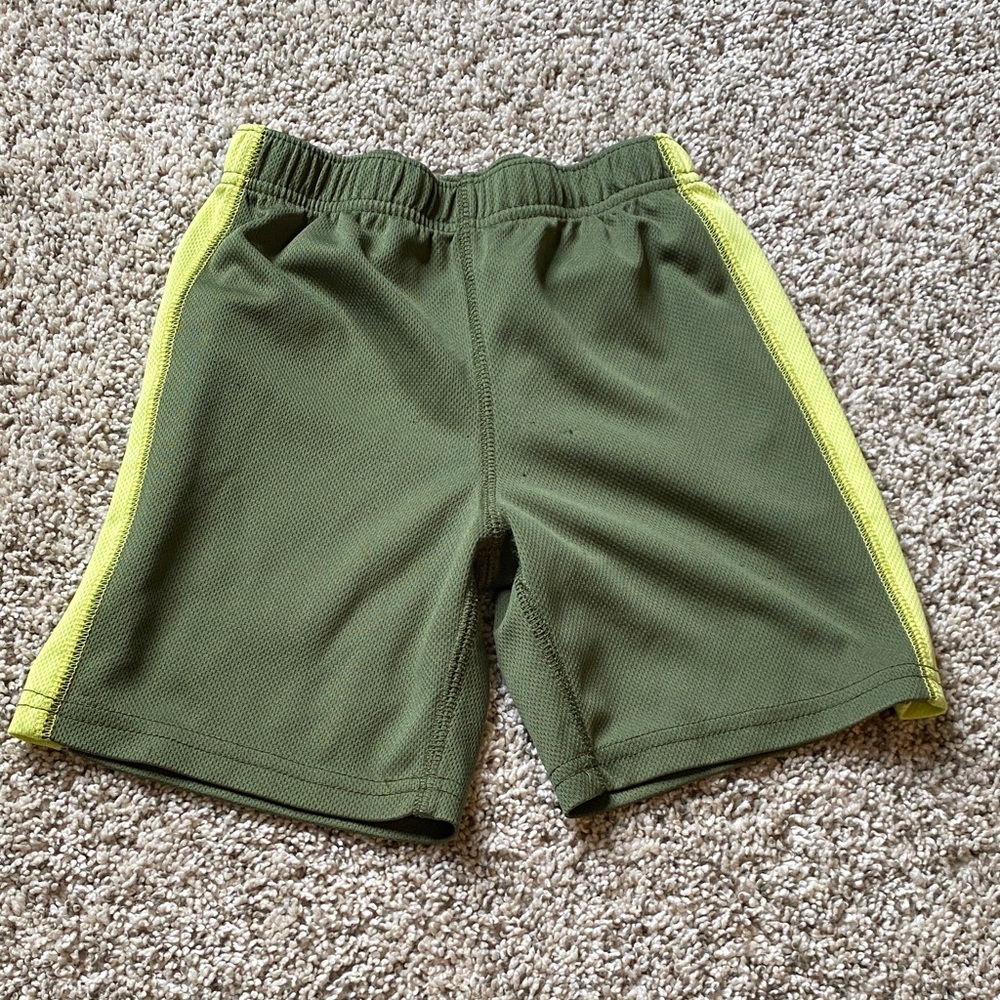 Carter's Olive and Lime Kids Shorts